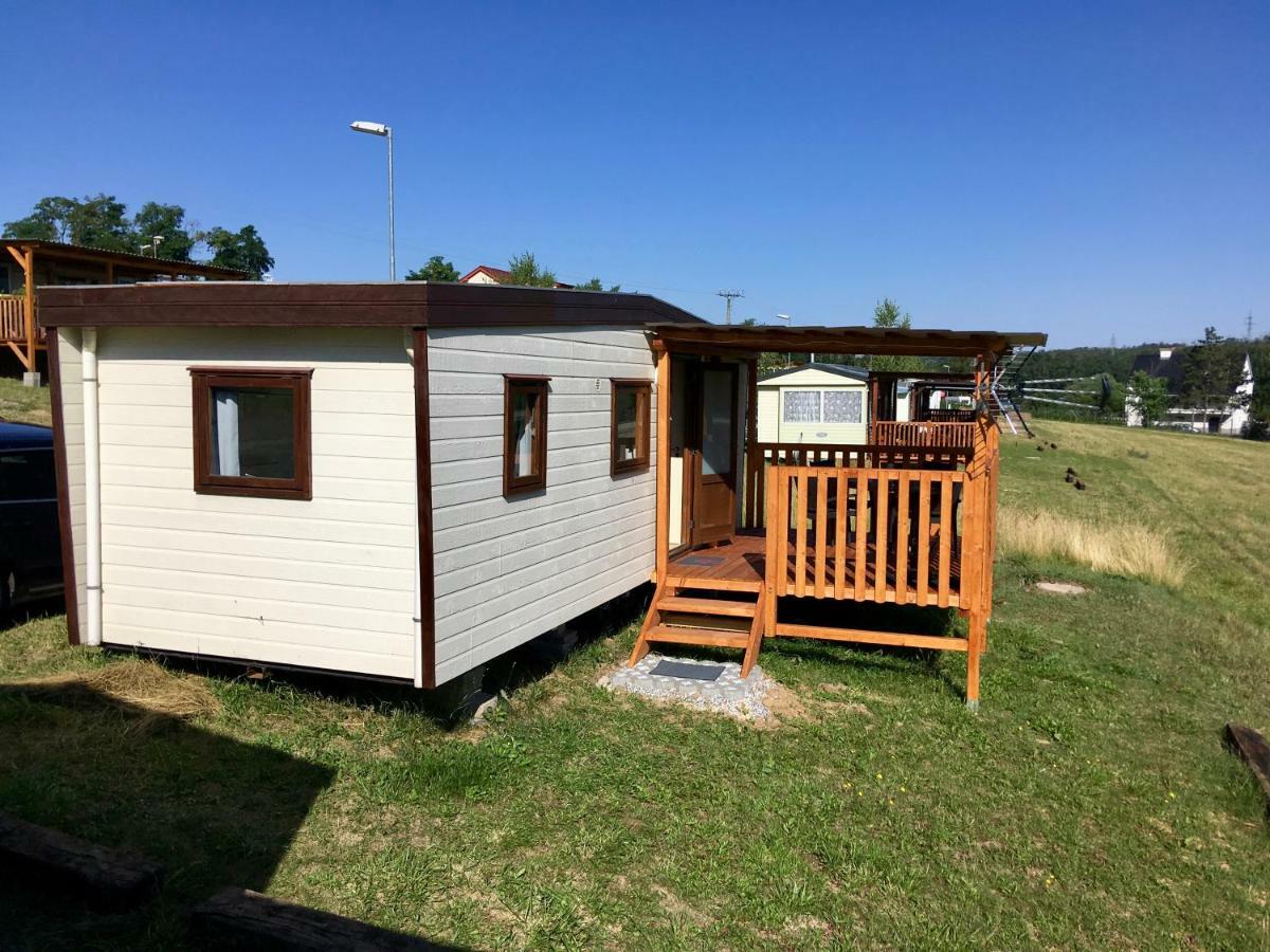 Mobilheim Chalet - Vyrovicka Prehrada Vyrovice Eksteriør billede